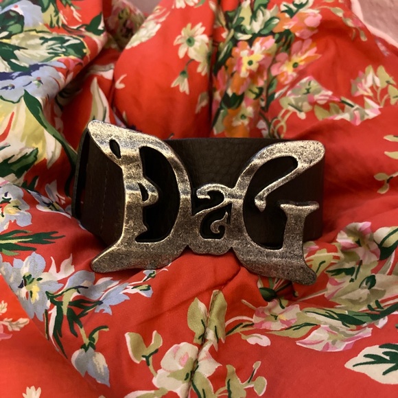 Dolce & Gabbana D&G Designer Logo belt boho hippy - Picture 16 of 16